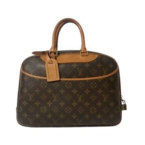 Authentic Louis Vuitton Monogram Canvas Deauville, Brown